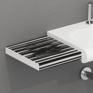 341733 Столешница из керамики 32x35,5 цвет Декор Kerasan Inka project Италия