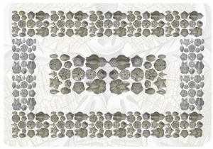 The NapKing Скатерть льняная Blastoidea