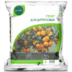 Грунт Geolia для цитрусовых 5л 85473687 STLM-2060013