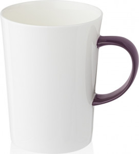 10658034 Mix&Match Кружка Mix&Match Синергия 450мл, фарфор (черная смородина) Фарфор костяной