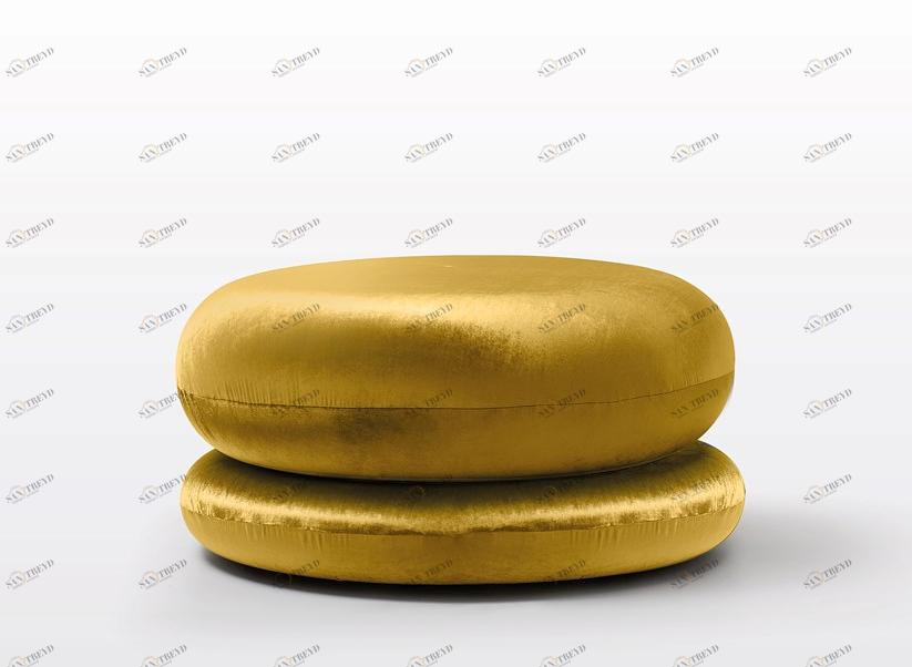 Quinti Sedute Круглый пуф из ткани sun-id-1415248