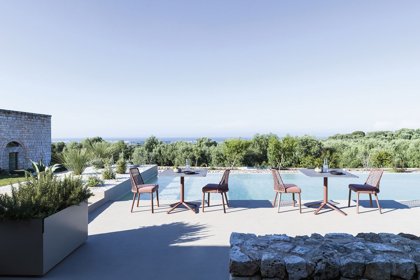 Алюминиевый садовый стул с порошковым покрытием Varaschin Эмма ARCH-00129943 - Вид №11