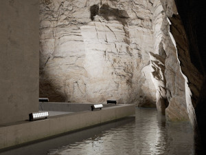 Регулируемый светодиодный прожектор из нержавеющей стали