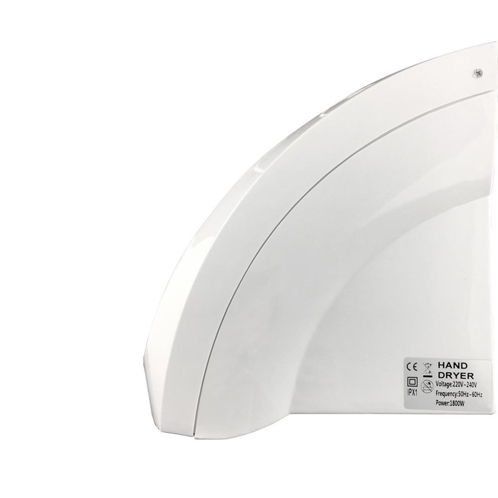 GFmark - Сушилка для рук, цвет белый, с подсветкой, КЛАССИКА, 1800W, код: 6900  - Вид №3