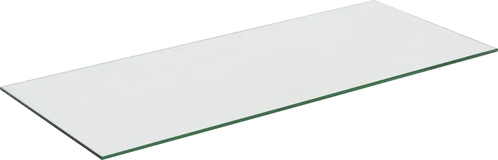 82050389 Полка для кухонного шкафа прямоугольная 75.8x0.6x32 см стекло цвет прозрачный STLM-0018362