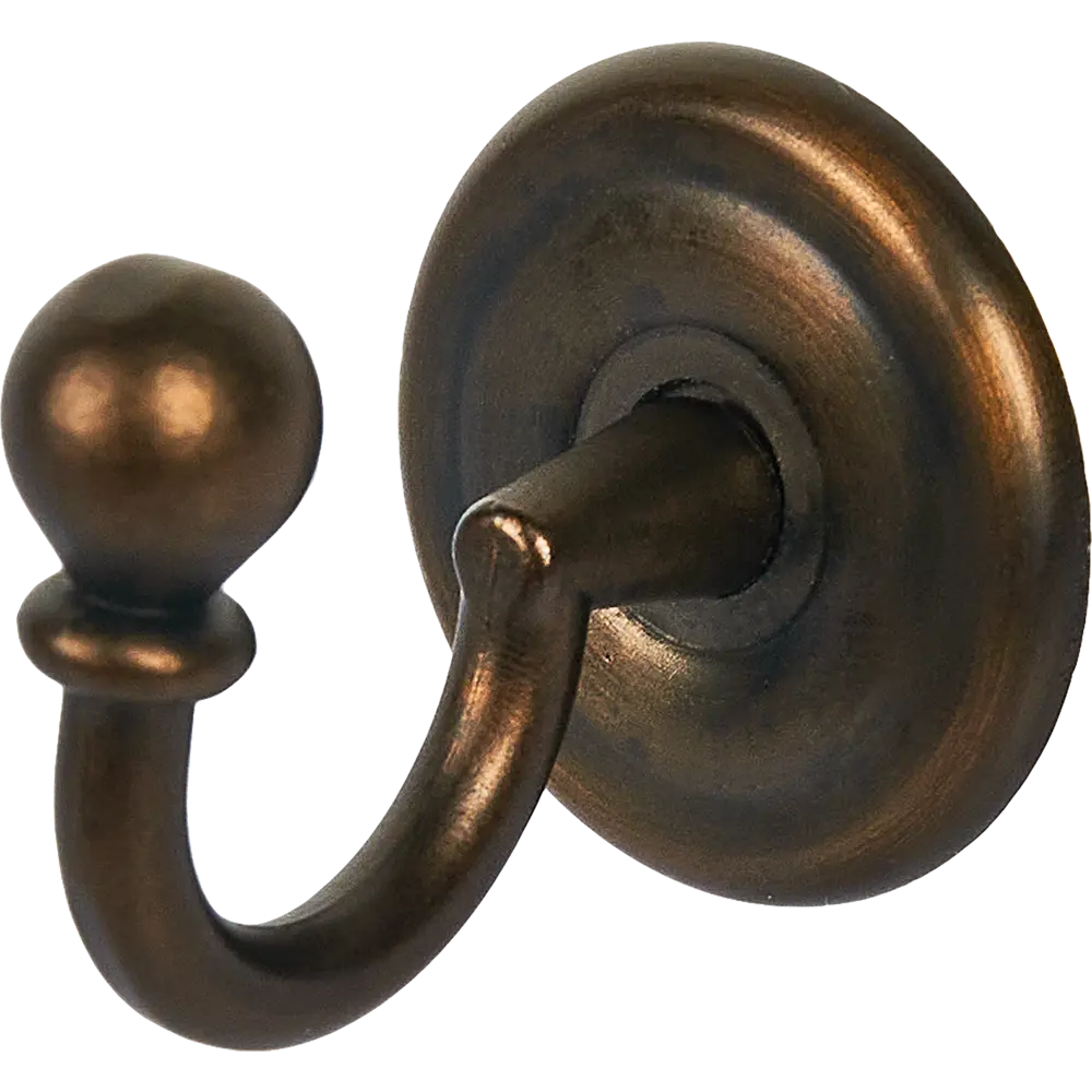 Крючок для штор 3 см металл цвет античная медь 2 шт Santreyd STLM-2076501