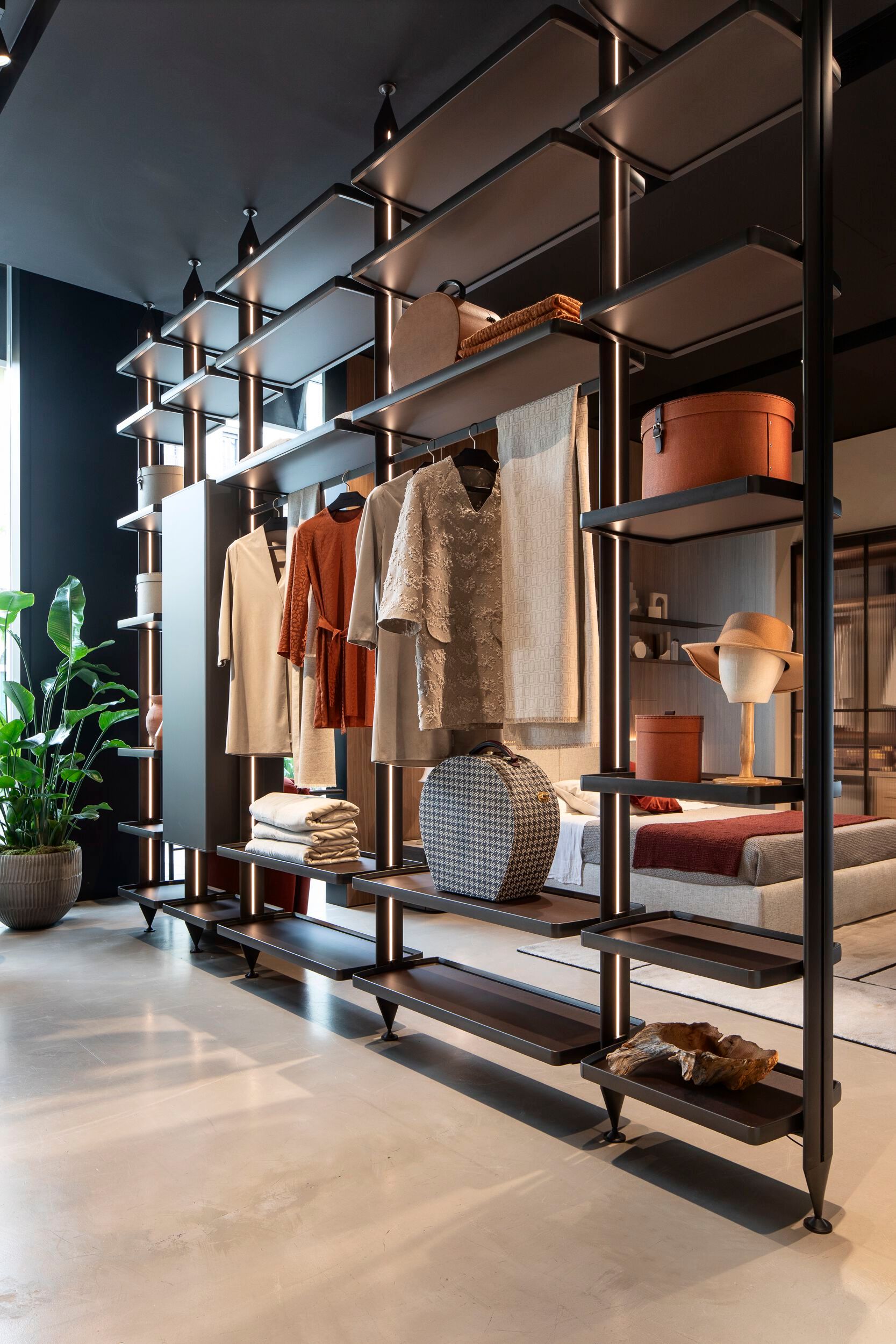 Система для гардеробных, оборудованных стен и книжных шкафов Novamobili DEDALO ARCH-00009022 - Вид №10