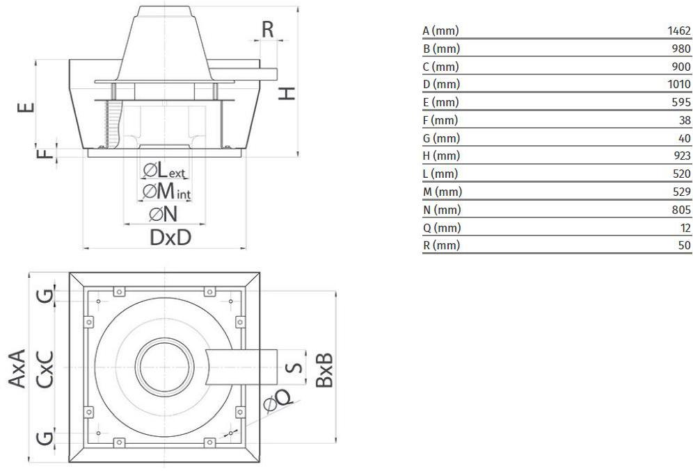 Vortice //oooooo.VO RT ice.IT/IT/vent i one-industrial E / Torre 忐忑 / he Torrette tr-ed-v 15178 - Вид №1