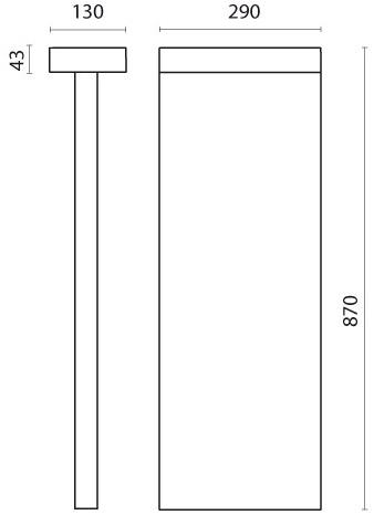 SIMES Светодиодный столб Look sun-id-1490374 - Вид №20