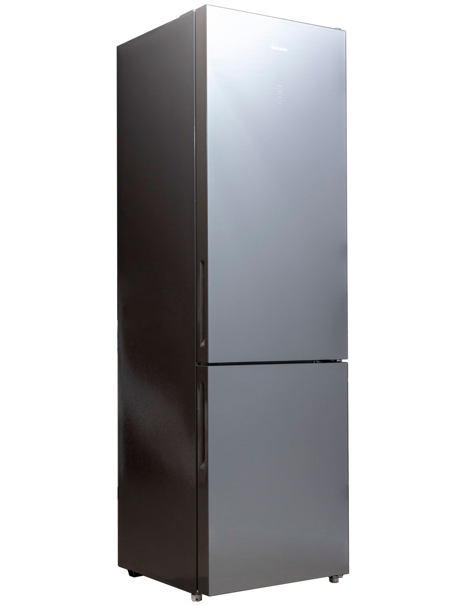 9141910 Холодильник с морозильником   HOLBERG HRB 2001NDGS серый STDN-0035686