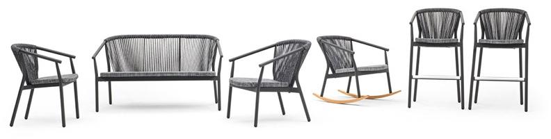 Varaschin Садовое кресло с подлокотниками Smart 247l  - Вид №3