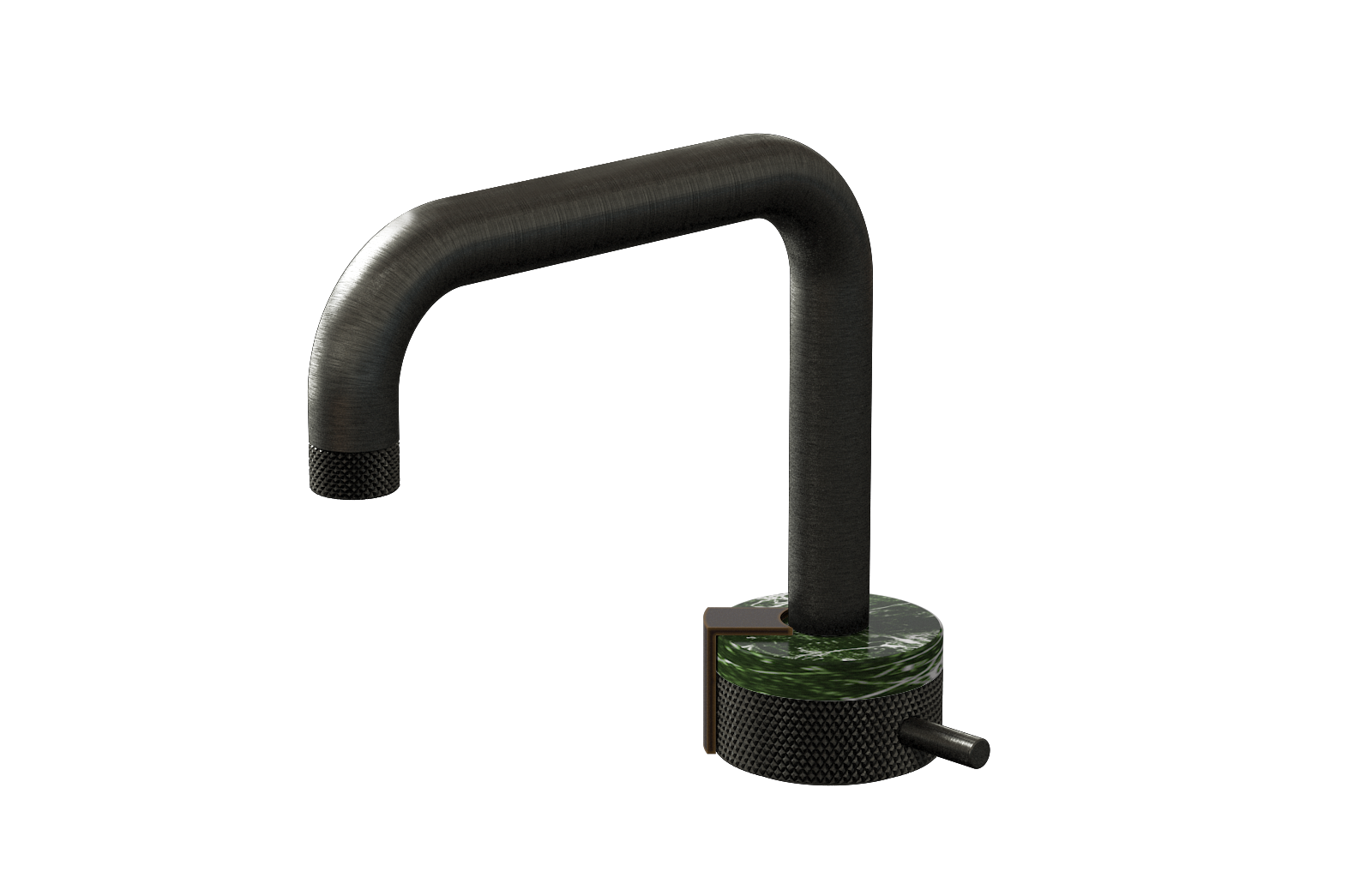 E-11500-R2MG-L2OB-BOX Однорычажный прогрессивный смеситель для раковины - излив 15,3см GRAFF MOD+