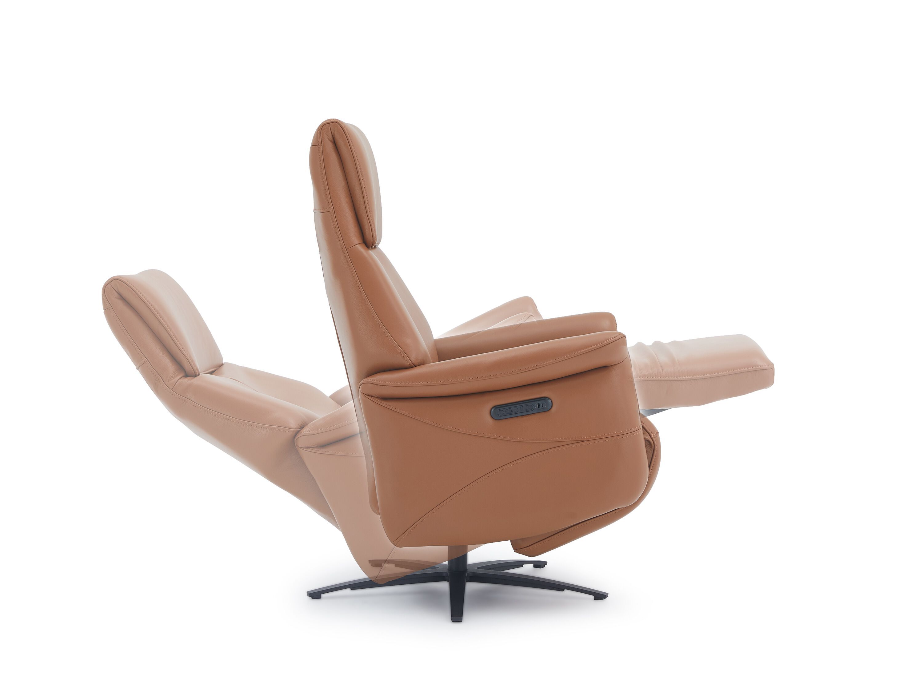 Кожаное кресло с откидывающейся спинкой с электрическим движением CAMPO DE' FIORI CL049 ARCH-00059816 - Вид №4