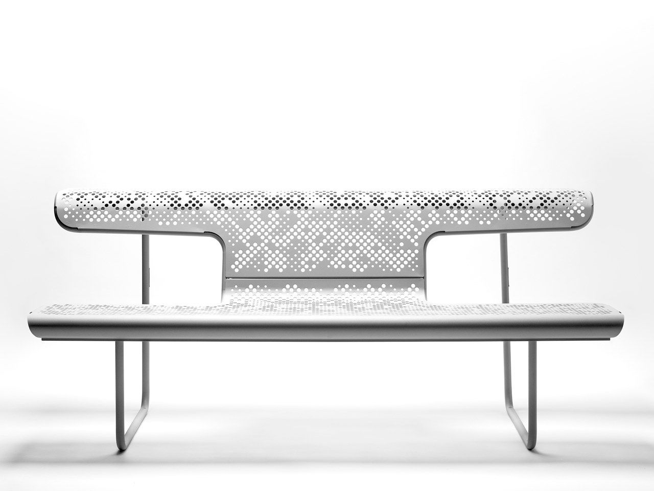 Стальная скамья со спинкой BD Barcelona EL POETA ARCH-00046896 - Вид №8