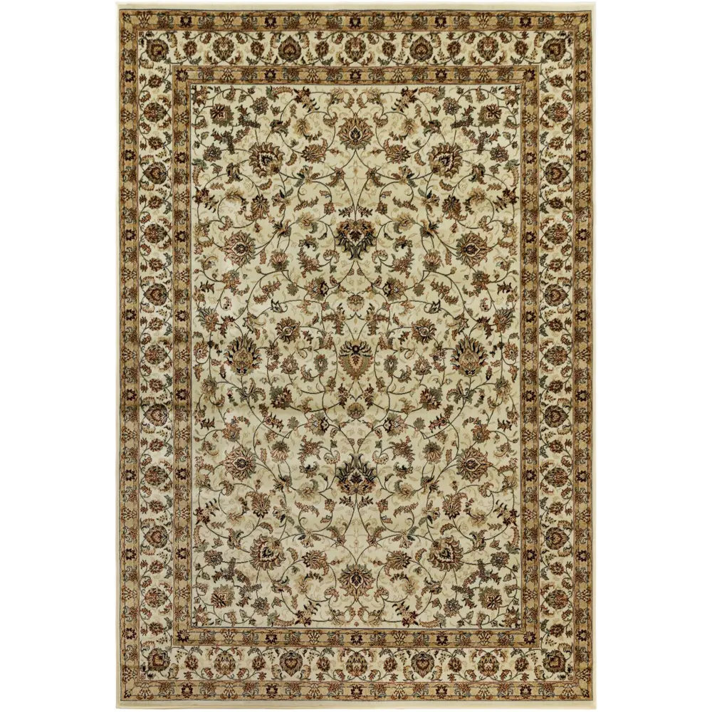 Ковер вискоза Isphahan 84552 Ivory 160x230 см цвет слоновая кость 83271521 STLM-2063108 Santreyd  - Вид №1