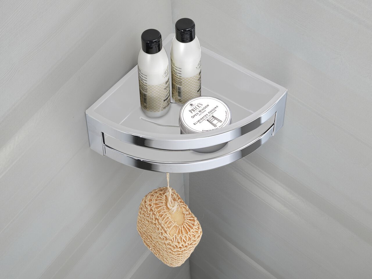 Настенная мыльница Cromall® и ABS для душа GEDY ZANTE ARCH-00007229