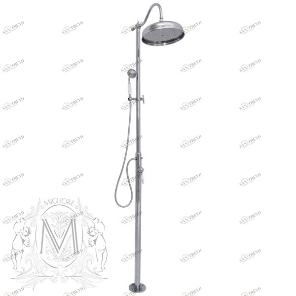 Душевой гарнитур MIGLIORE Oxford ML.OXF-6370.CR с верхним душем, напольный, хром ML.OXF-6370.bi.CR