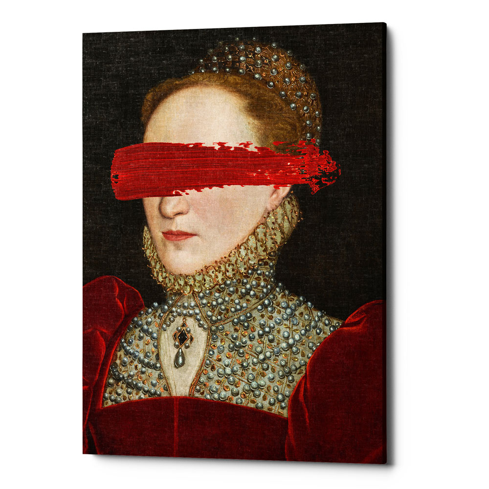 30101920 Арт-портрет «Елизавета» (холст, галерейная натяжка) Object Desire 