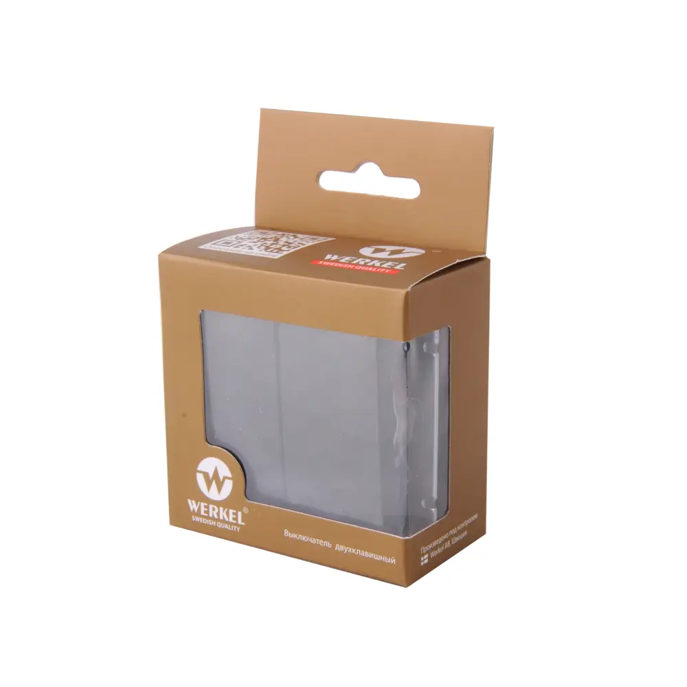 Выключатель встраиваемый Werkel Hammer 2 клавиша цвет черный STLM-2055418 - Вид №2