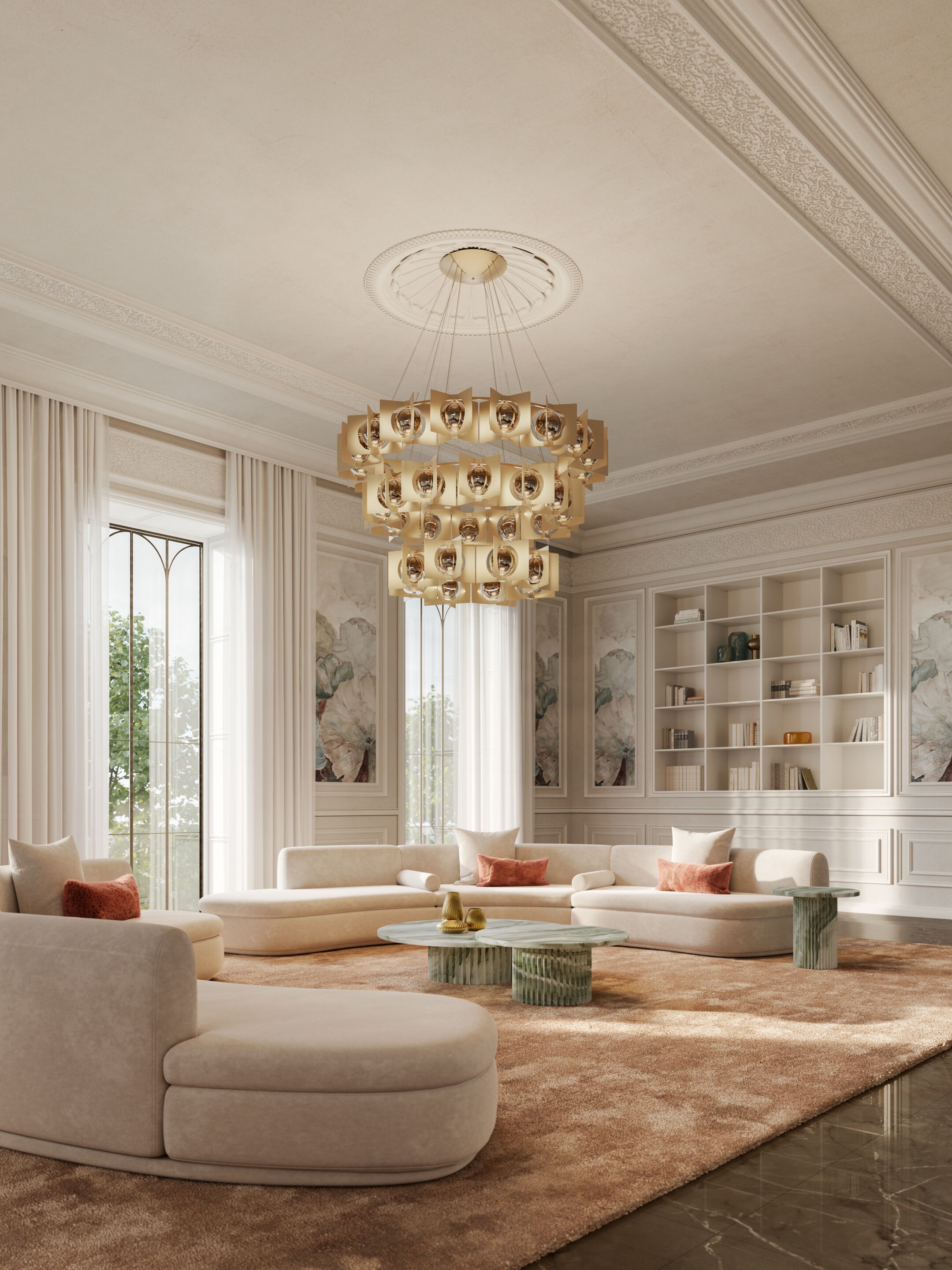 Металлический подвесной светильник Masiero GIROUETTE ARCH-00124463 - Вид №6