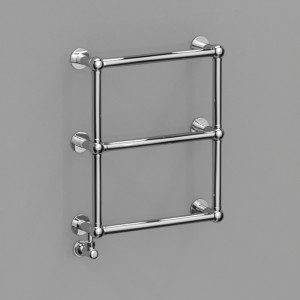 740190 Полотенцесушитель электрический, настенный, цвет Хромированный Kerasan RETRO Италия