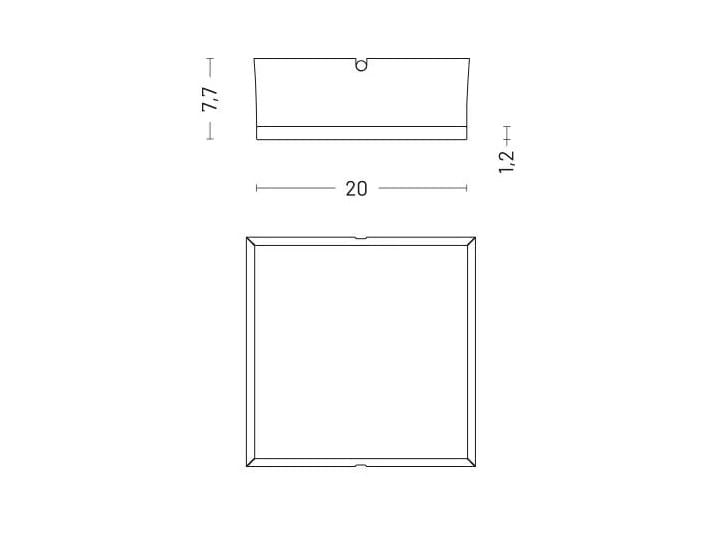 Светодиодный потолочный светильник из стекла и алюминия [LND] общие ARCH-00097067 - Вид №59
