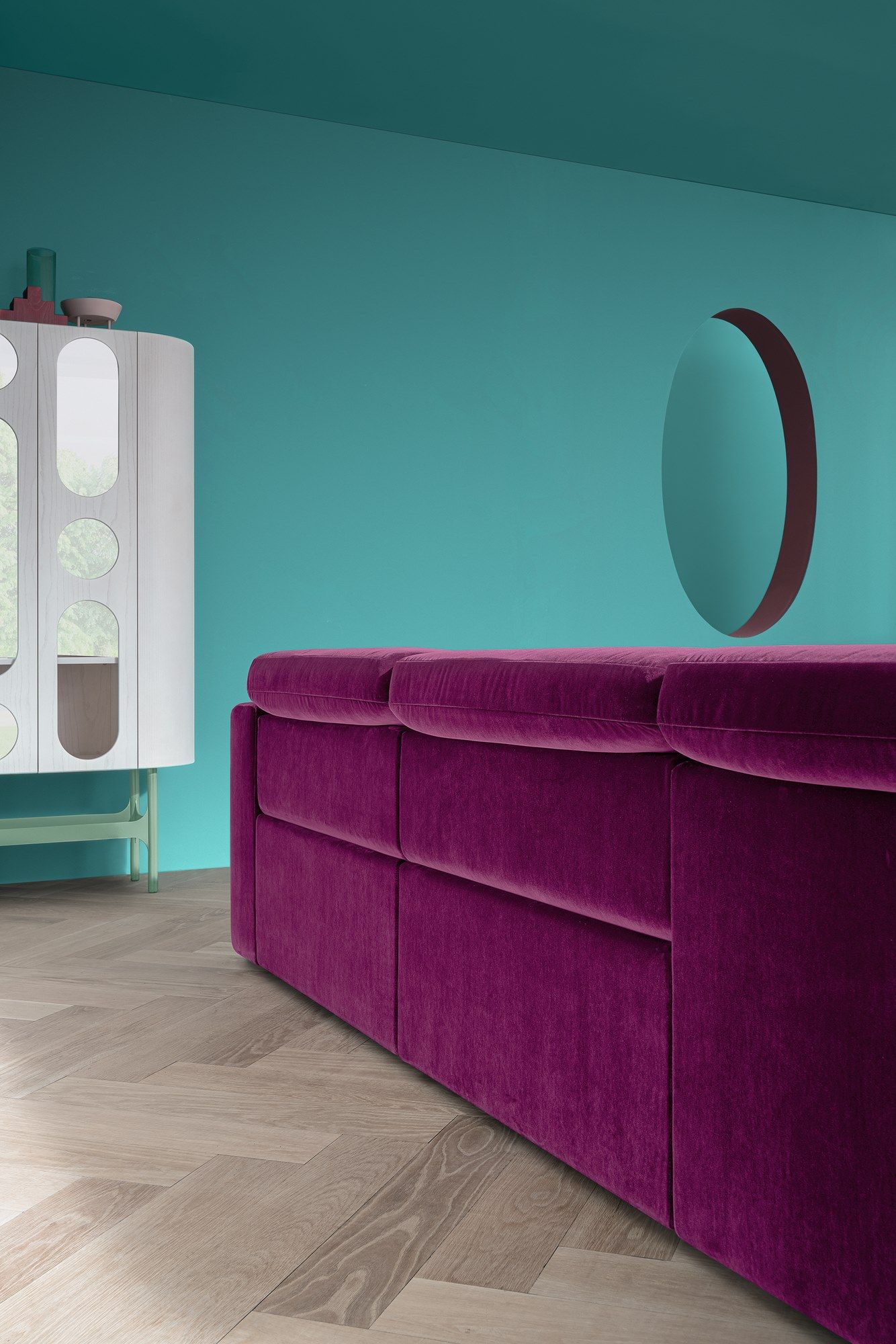 3-местный тканевый диван с полуостровом Felis Softliving ARCH-00144481 - Вид №14