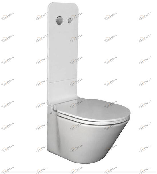 100128770 Подвесной унитаз настенный Белый Noken Mood Испания