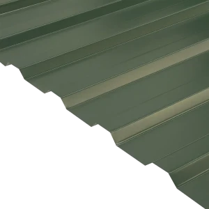 Профнастил С21 0.45 мм 1050x2000 мм зелёный RAL 6005 82252742 STLM-2171953