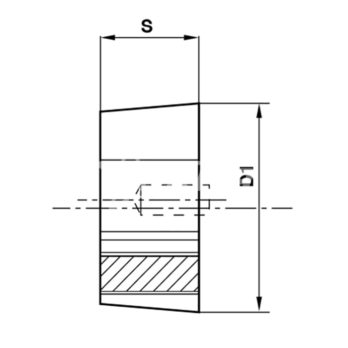 IS3202 Втулка тапербуш 1108-9 мм ISKRA  - Вид №2
