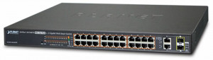 FGSW-2624HPS Planet 24-port 10/100tx 802.3at high power poe + 2-port gigabit tp/sfp combo managed ethernet switch (220w) PLANET Technology Corporation