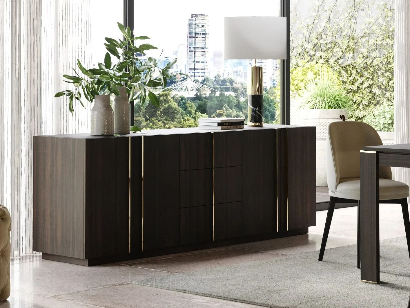 Деревянный шкаф с ящиками Laskasas Not Another Edition ARCH-00055005 - Вид №2