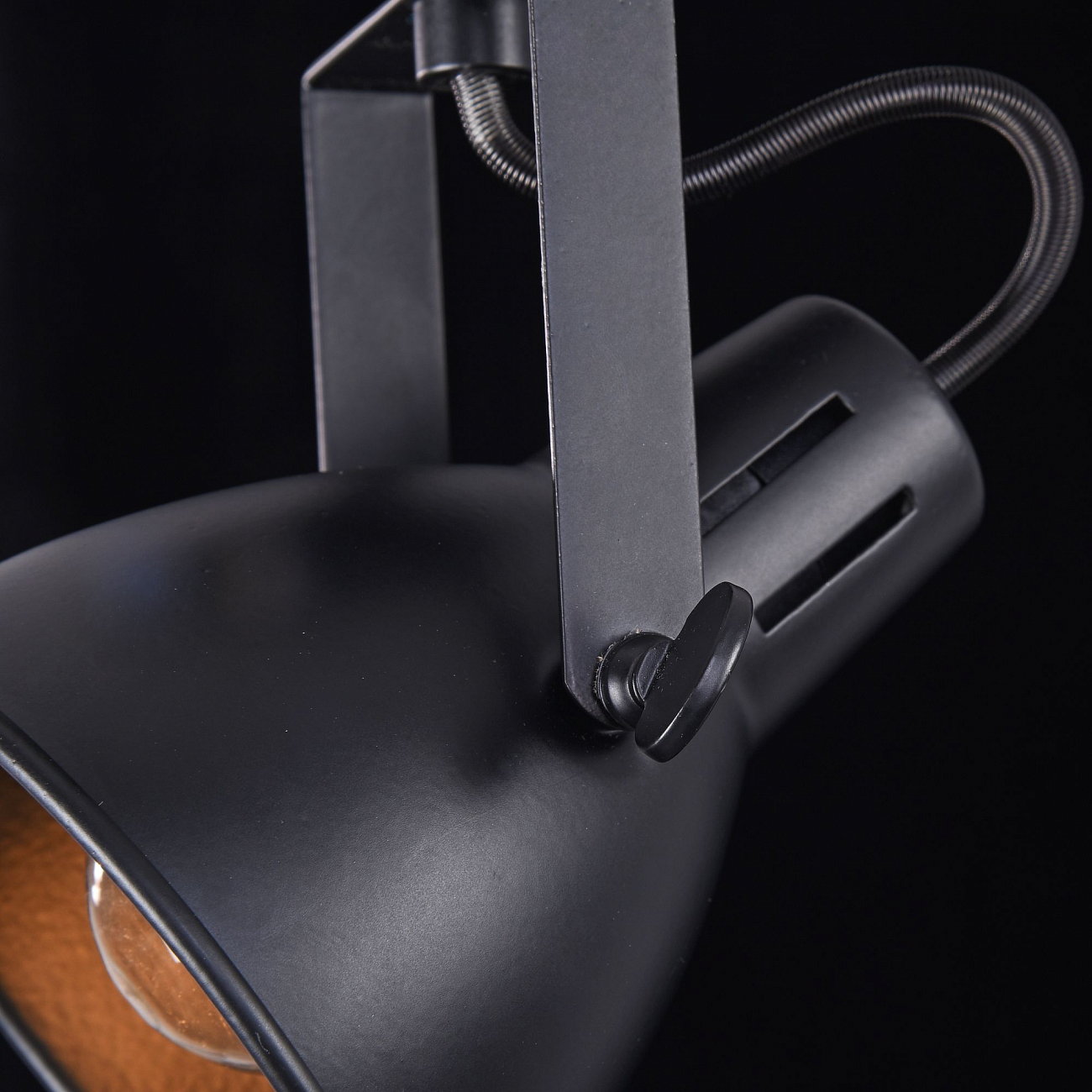 Спот настенный черный Freya Ibbi 01-B FREYA LOFT 00-3957531 Черный - Вид №5