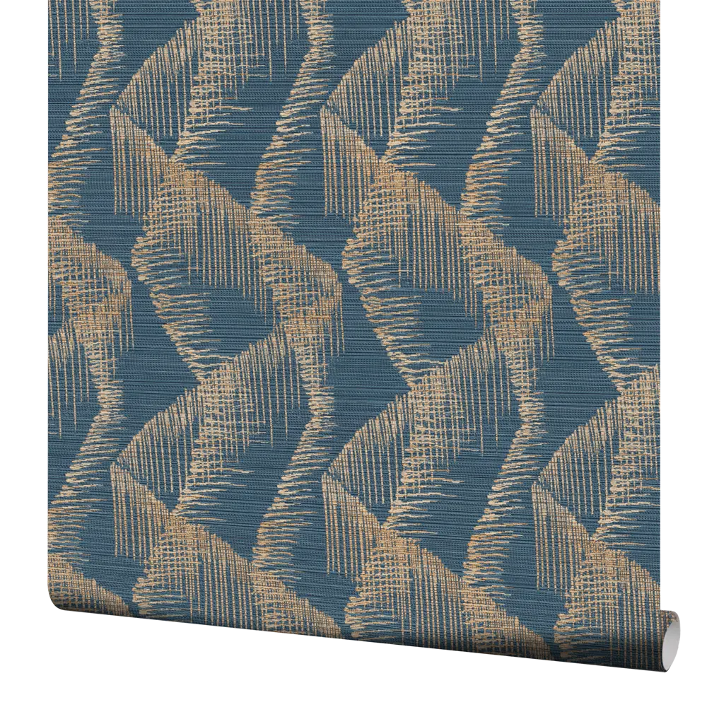 Обои флизелиновые Erismann Jacklin синие 1.06 м 60022-07 STLM-2035711