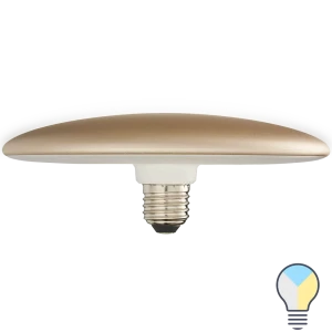 Лампа умная светодиодная Ledvance Smart Plus E27 220-240 В 22 Вт диск матовая 2000 лм, изменение оттенков белого, для диммера 82483744 STLM-2100360
