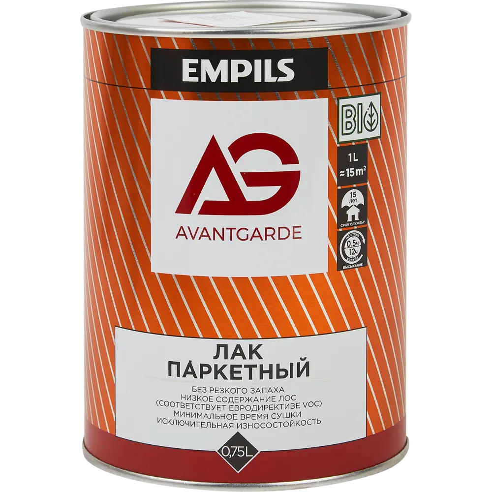 Лак паркетный AVANTGARDE для деревянных поверхностей 0.75 л 84439957 STLM-0050165