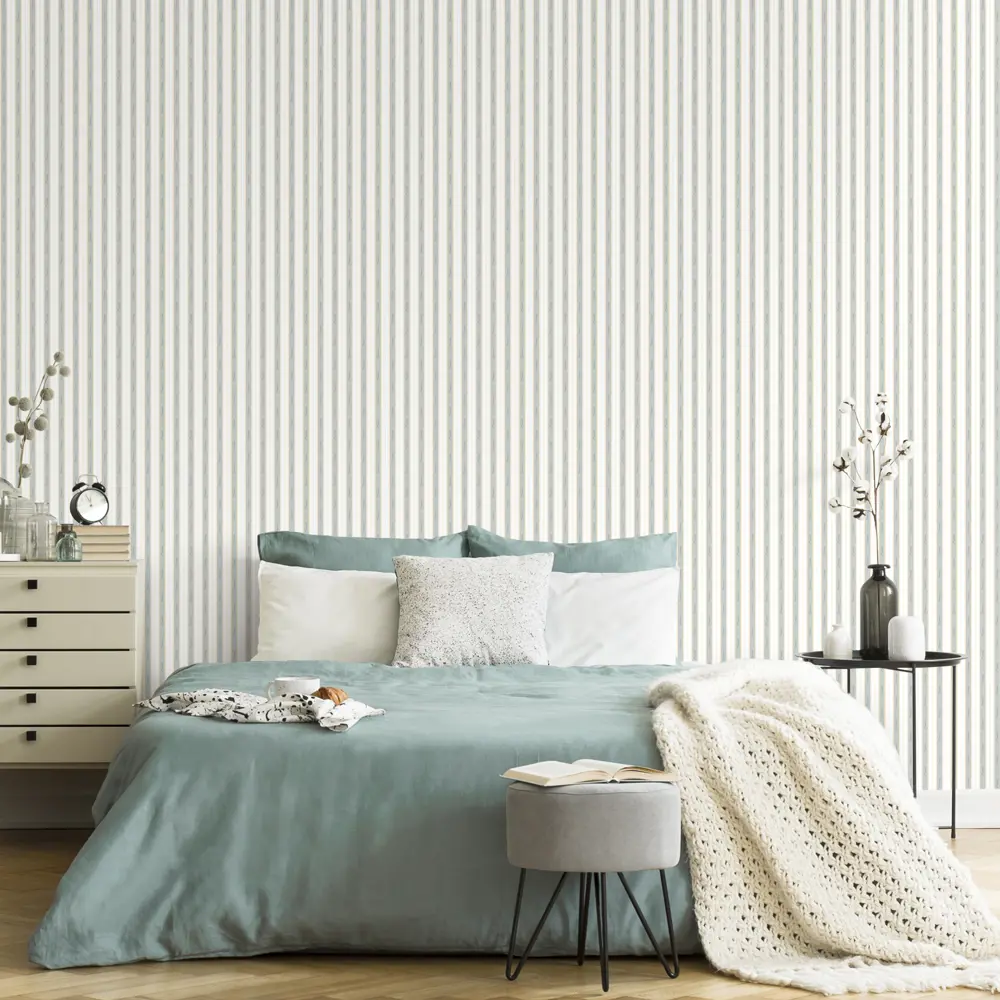 Обои флизелиновые Euro Decor Julie зелёные 1.06 м 7008-04 82377952 STLM-2117057 - Вид №2