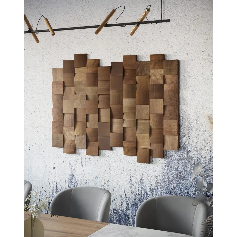 Santreyd Мозаика из термоольхи — элегантный декор для интерьера 87899212 STLM-1013148 - Вид №2