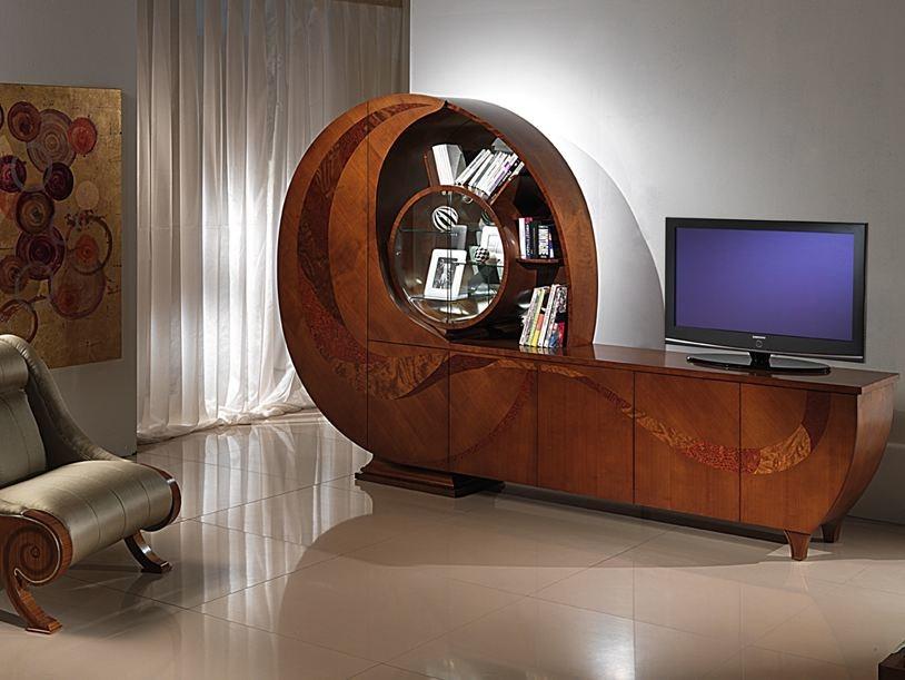 Carpanelli Книжный шкаф из вишневого дерева / буфет Chiocciola Vl18 - Вид №1