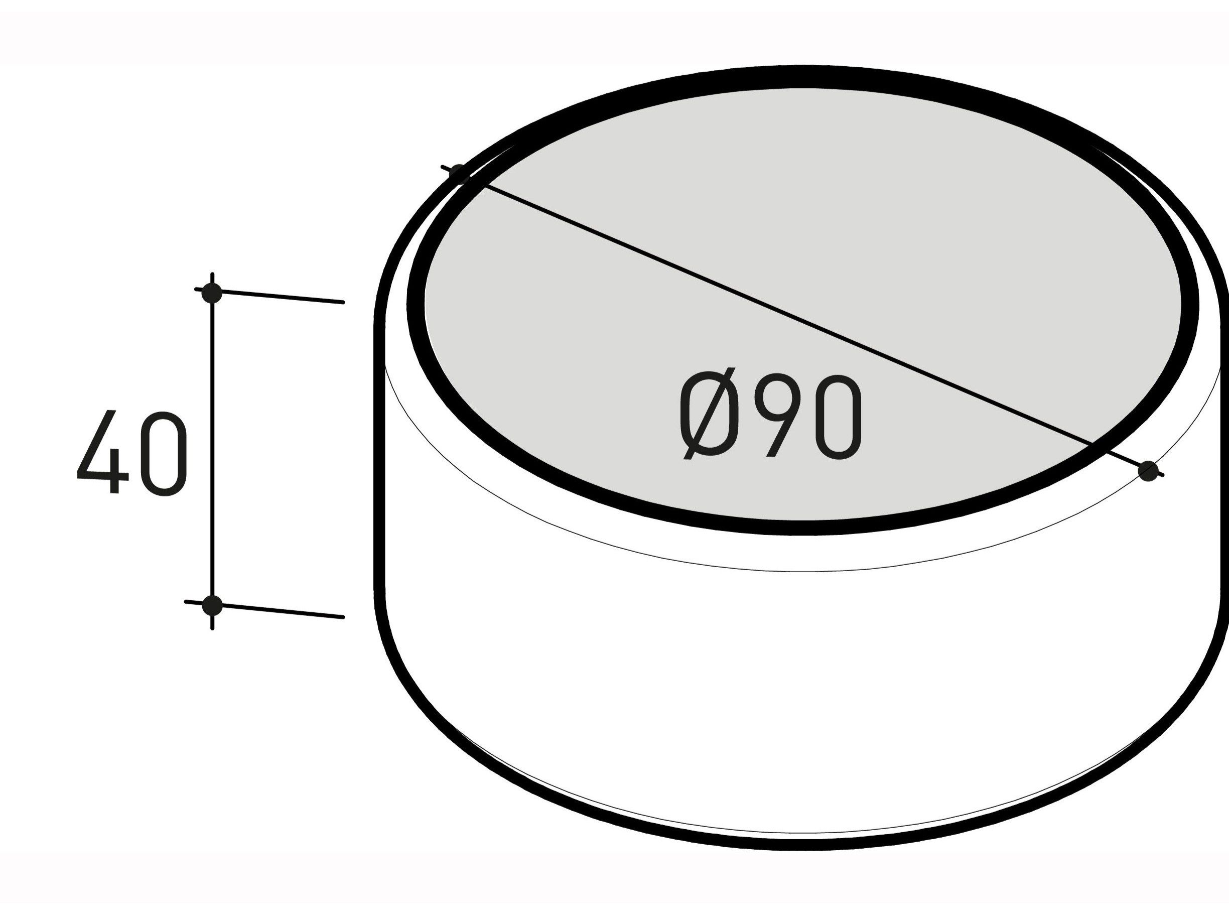 Круглый садовый журнальный столик из ткани Varaschin Belt ARCH-00001380 - Вид №2