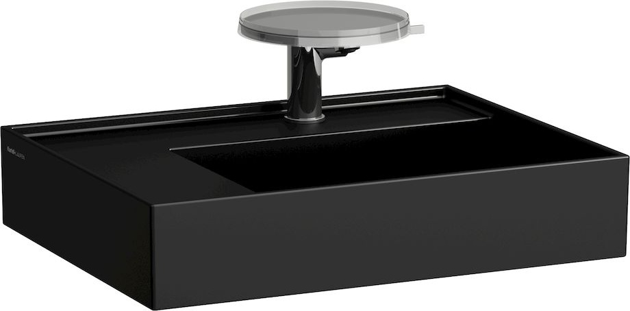 H8103354001581 Раковина с полочкой слева, со специальным скрытым сливом LAUFEN PRO - Вид №16