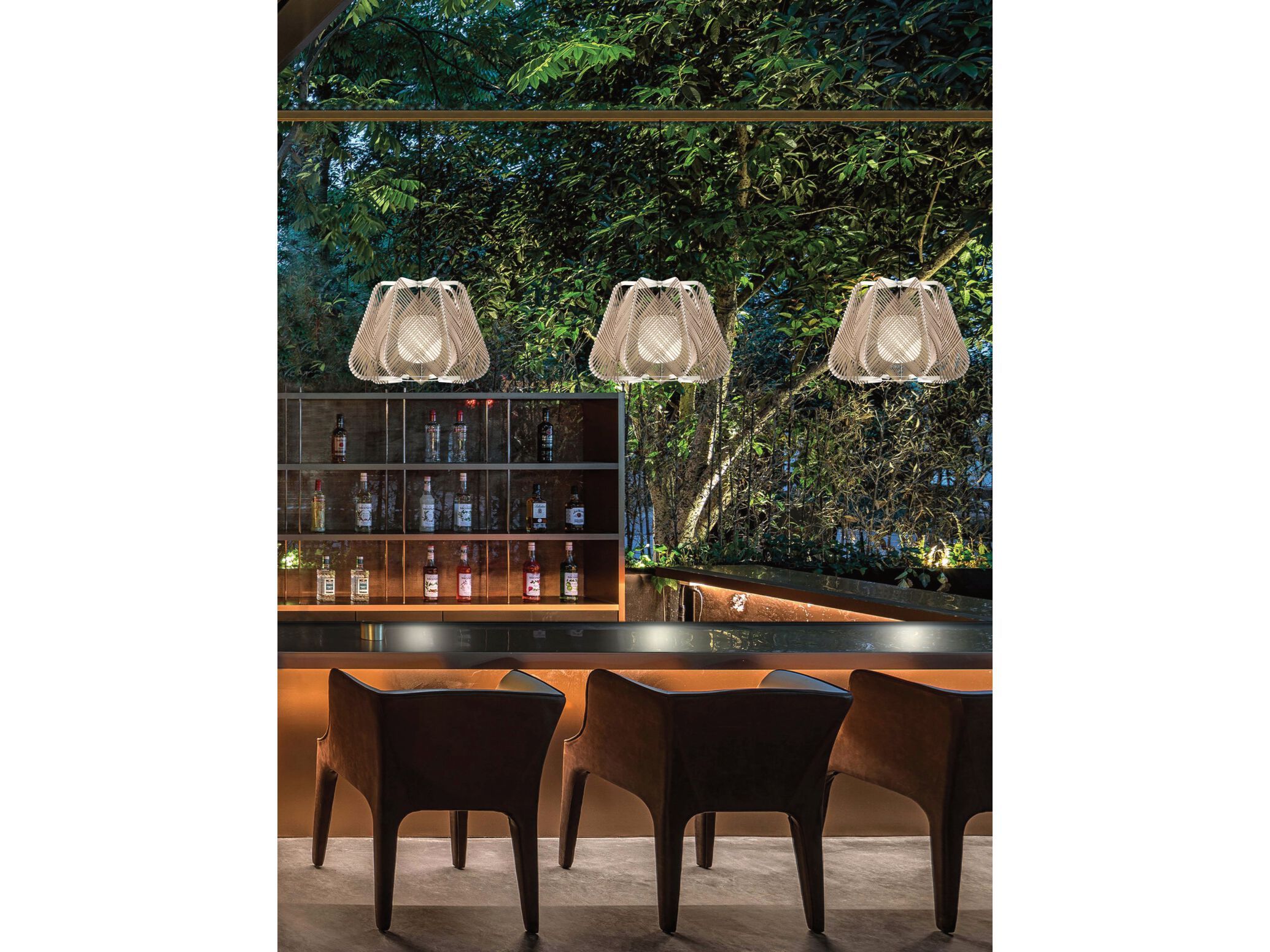 Открытый веревочный светодиодный подвесной светильник Olé Lighting Onna ARCH-00069844 - Вид №1