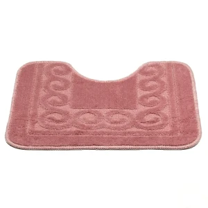 Коврик для туалета ТН розовый, 40x50 см