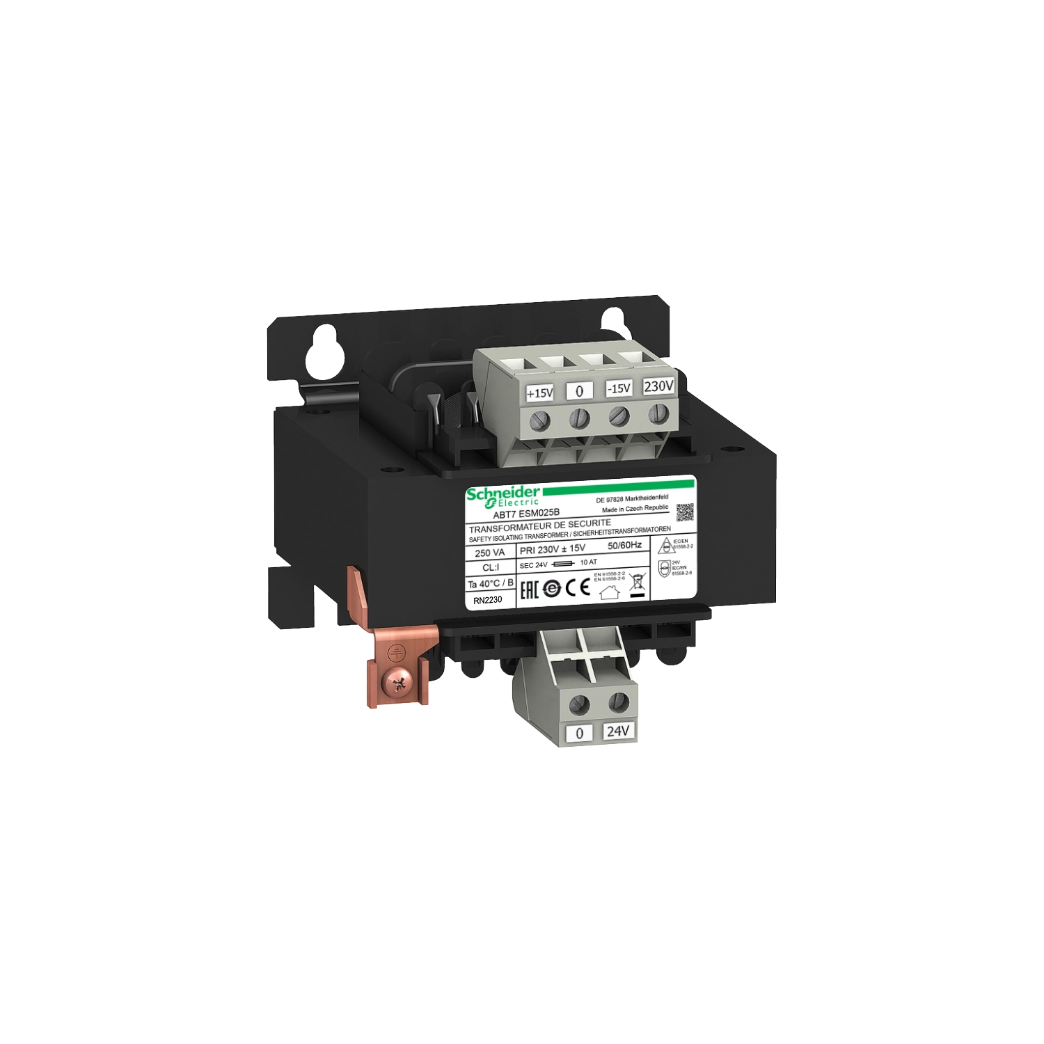 ABT7ESM025B ТРАНСФОРМАТОР 24В 250ВА Schneider Electric Блоки питания и тарансформаторы 