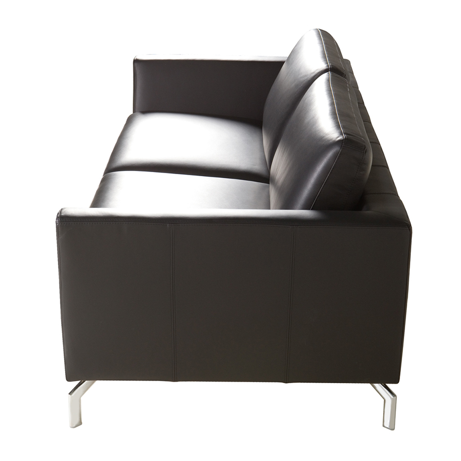 Диван Ohio, трехместный, черный Sits S1485 - Вид №4