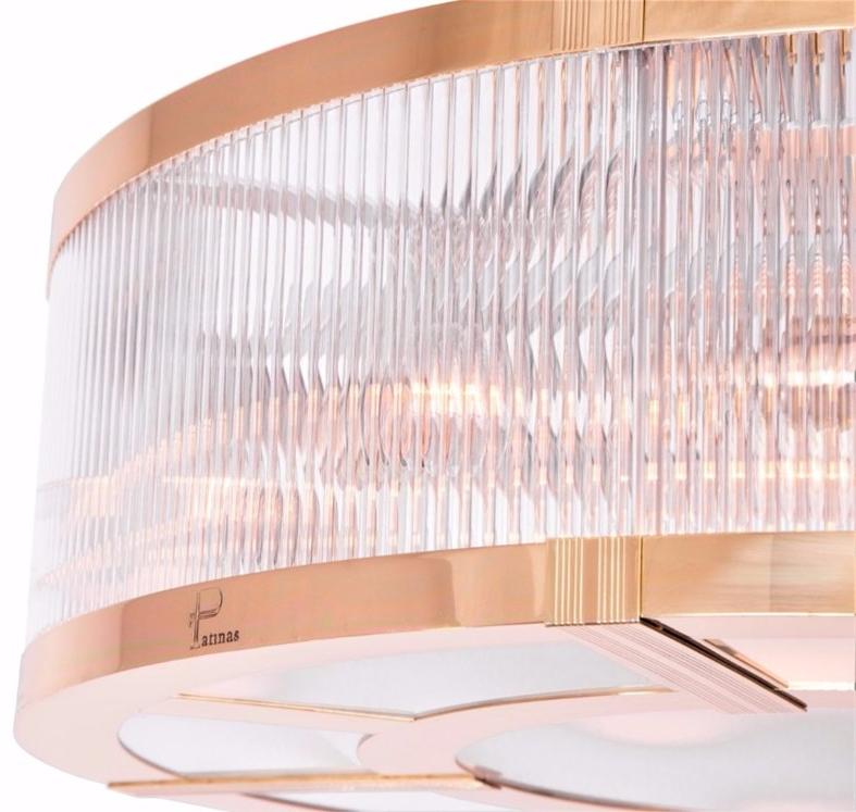 Patinas Lighting Подвесной светильник ручной работы из латуни Montreal sun-id-1369118 - Вид №1