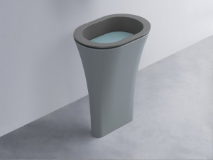 AMLA65-CM+AMPILO-PL+AMCOLO-BR Раковина Amedeo Ovale отдельностоящая cielo Enjoy + Amedeo