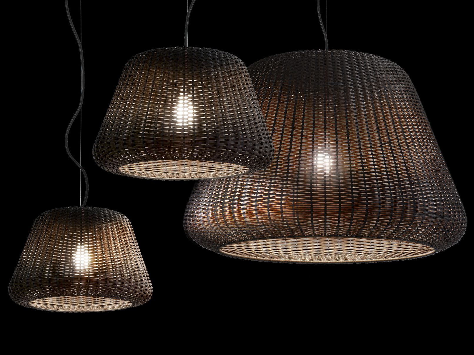 Открытый ротанга подвесной светильник Panzeri Ralph ARCH-00042134 - Вид №6