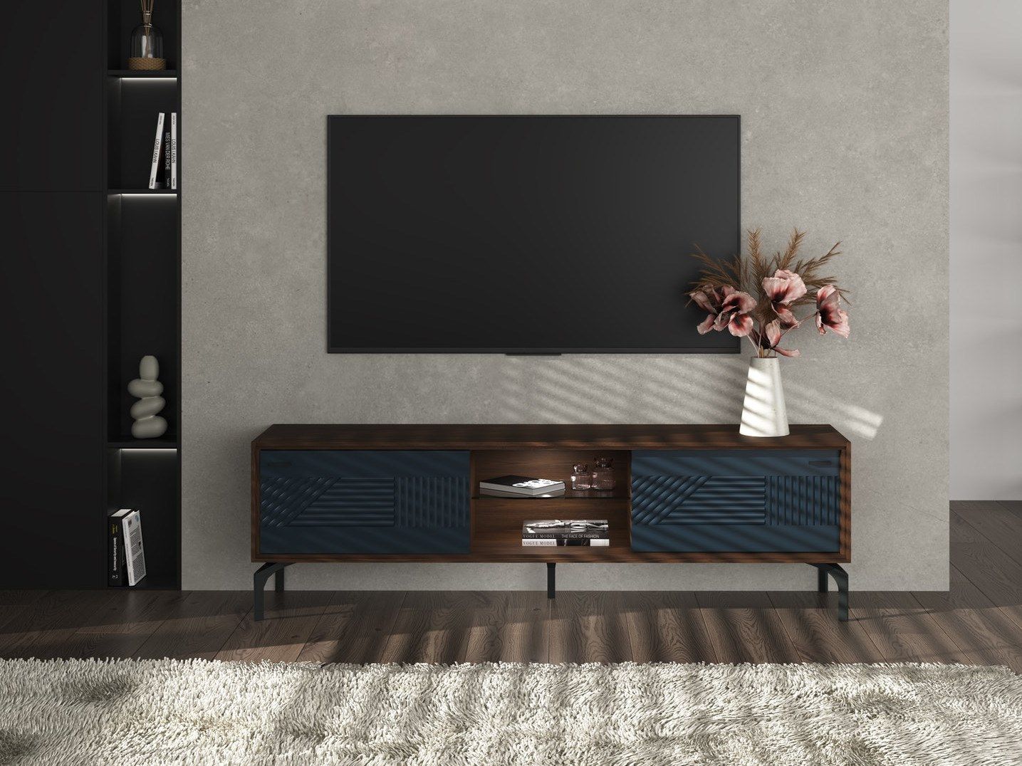 ТВ шкаф с раздвижными дверями animovel Santana ARCH-00028274 - Вид №4