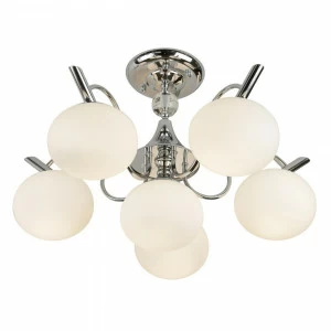 Потолочная люстра Omnilux Dalmine OML-64117-06 OMNILUX DALMINE, ШАР 279196 Белый